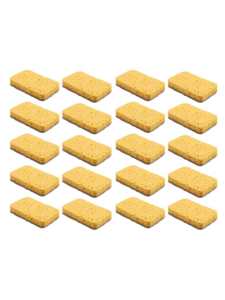 Compostable Eco Friendly Dishwashing Sponge Set of 20 for Daily Use
