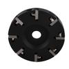 Hoof Trimming Disc Professional 8 Teeth Steel Livestock Hoof Trimming Plate for Livestock Sheep Cattles Horses Cow Hoof
