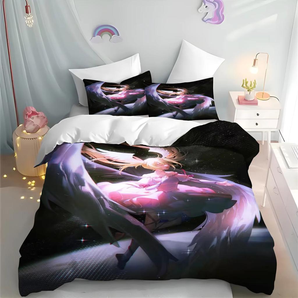 Anime Shugo Chara Star Song Bedding Sets Duvet Cover Set With Pillowcase Twin Full Queen King Bedclothes Bed Linen Home Textile