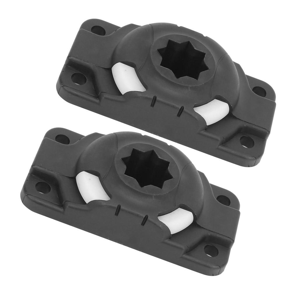 ABS Plastic Rod Holder Mount Base Slide Rail Accessories for Kayak Canoe Inflatable Boat