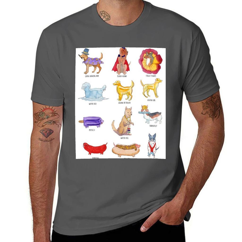 Terrible Dog Puns Tshirt Breathable Sportswear Tshirt For Unisex