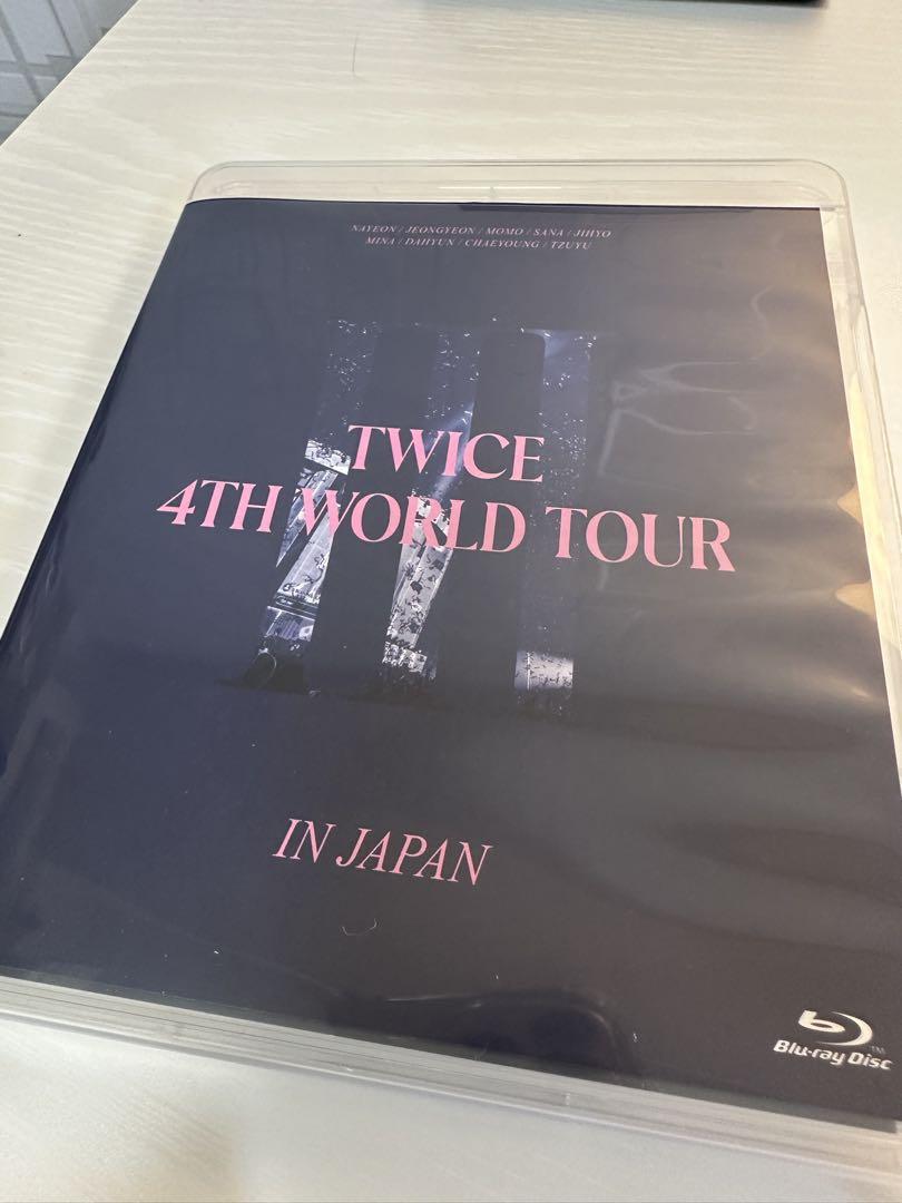 

[USED] TWICE 4TH WORLD TOUR IN JAPAN Blu-ray