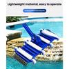 14 Inch Heavy Duty Pool Vacuum Head with Brush for In Ground Above Ground Pools Swimming Pool Cleaner Suction Wheel Accessories