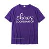 Chaos Coordinator Funny Printed Graphic Mom Babysitter Nanny TShirt Funny Unisexs Tops Shirts Top TShirts Cotton Printed On