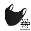 S.A.A Ultra-Comfortable Washable & Reusable Nylon Mask for Men Women Stylish, UV and Antibacterial, Stretchable Material, Allergy Free and Splash Re