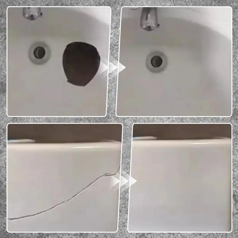 Multifunctional Tile Stone Crack Repair Kit Ceramic Repair Glue Marble Repair Caulk Glue Crack Paste Sealers Home Repair Paste