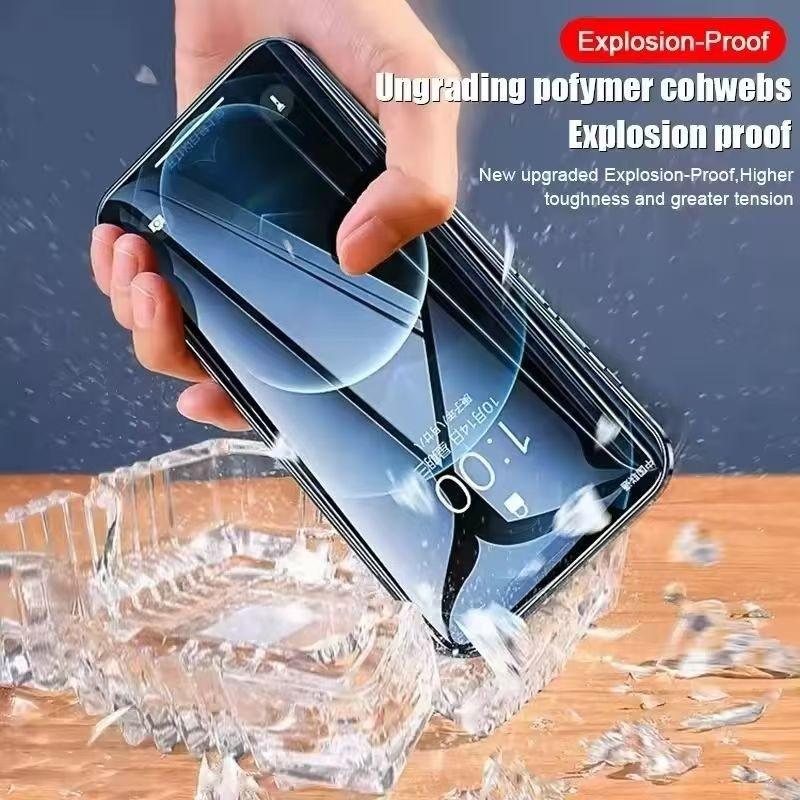 2PCS Hydrogel Film Screen Protector for iPhone 17 16 15 14 13 12 11 Pro Max X XS XR 14/15/16Plus Full Coverage Soft Film