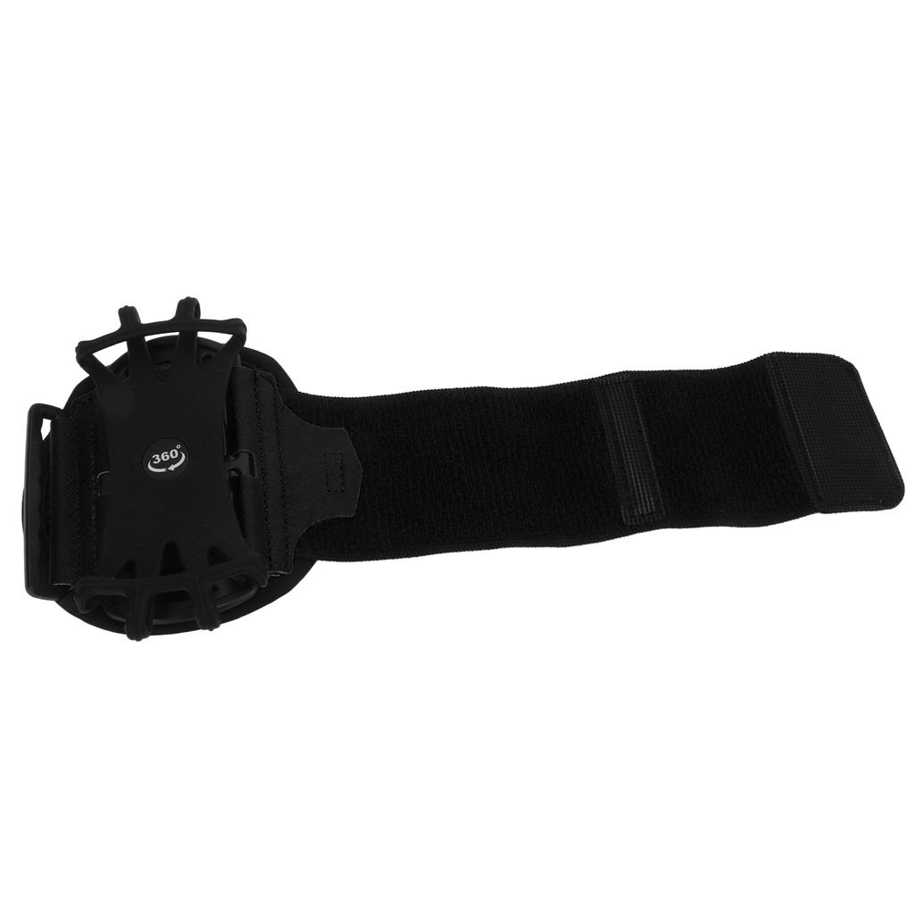 Phone Holder Armband Wrist Case 180 Rotation Detachable Wristband Case for 6.6in Phones