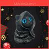 Mysterious Hooded Cat Figurine Resin Home Decor Gift For Cat Lovers And Collectors