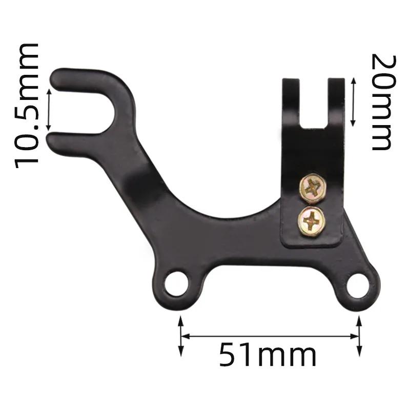 

Disc Brake Adapter Bracket - Disc Brake Converter for MTB 22/31mm, No Welding Frame Mount Cycling Tool Bike Accessories 22mm