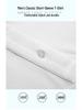 Summer 2026 Men's Short Sleeve Solid Polo Shirt: Simple Business Casual Lapel T-shirt