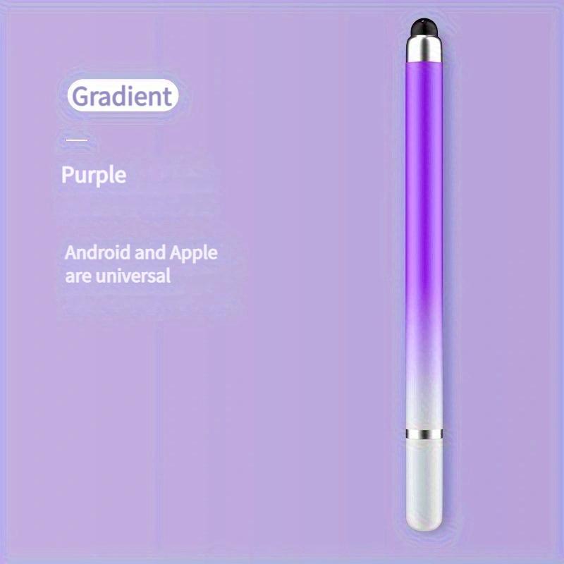 Vibrant Artistic Gradient Touch Pen - Dual-Tip, Ultra-Sensitive, Universal Mobile Phone Stylus for Painting, Artistic Creations, and Everyday Use
