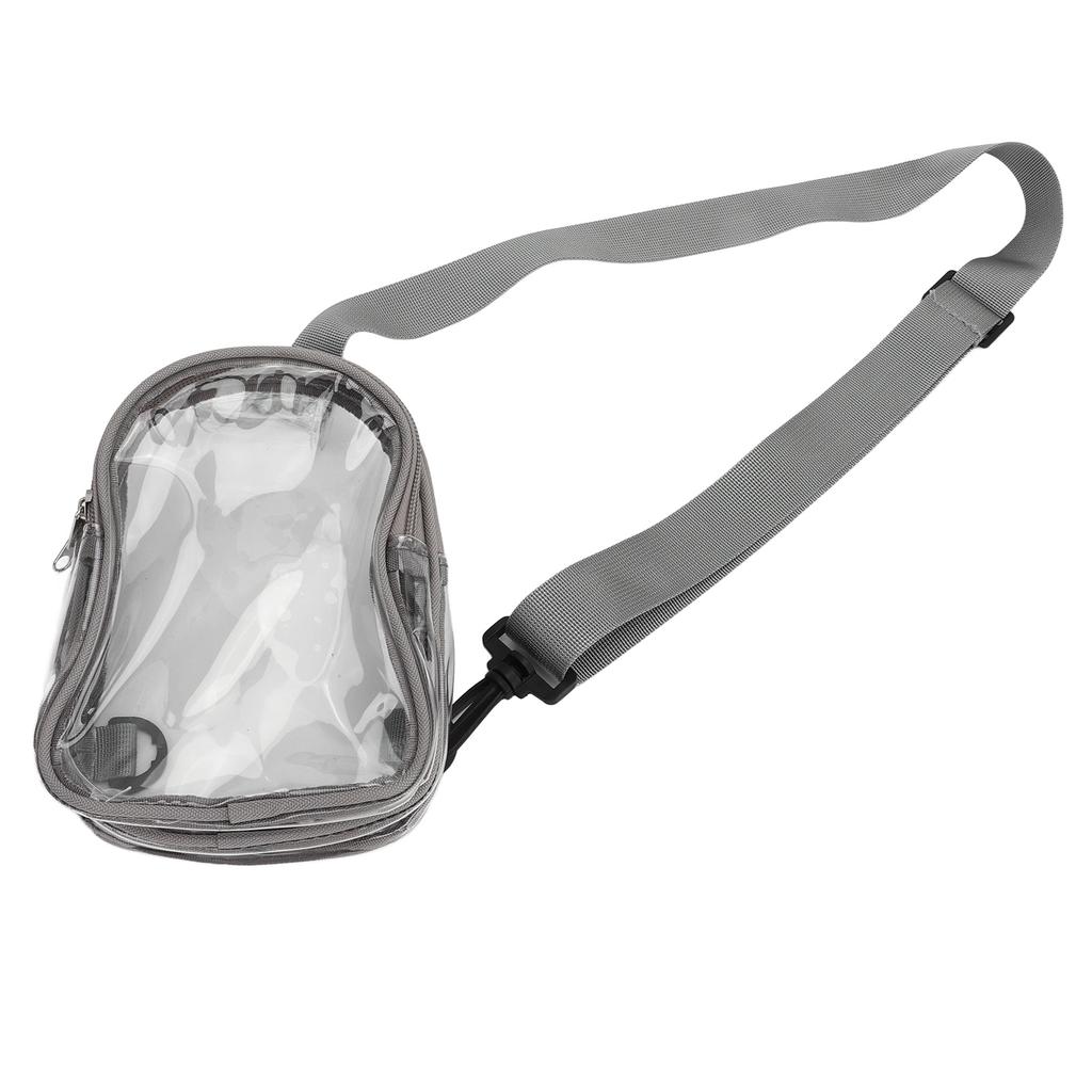 Transparent Shoulder Bag Fashion Large Capacity Waterproof Clr PVC Shoulder Bag for Daily Work Travel Bch
