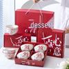 OLOEY Ceramic Bowl and Chopsticks Gift Set