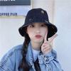 Cheap Bucket Hats for Girls and Ladies Students Fisherman Hat Spring Summer Smiling Face Cute Female Cowboy Caps Custom Okay