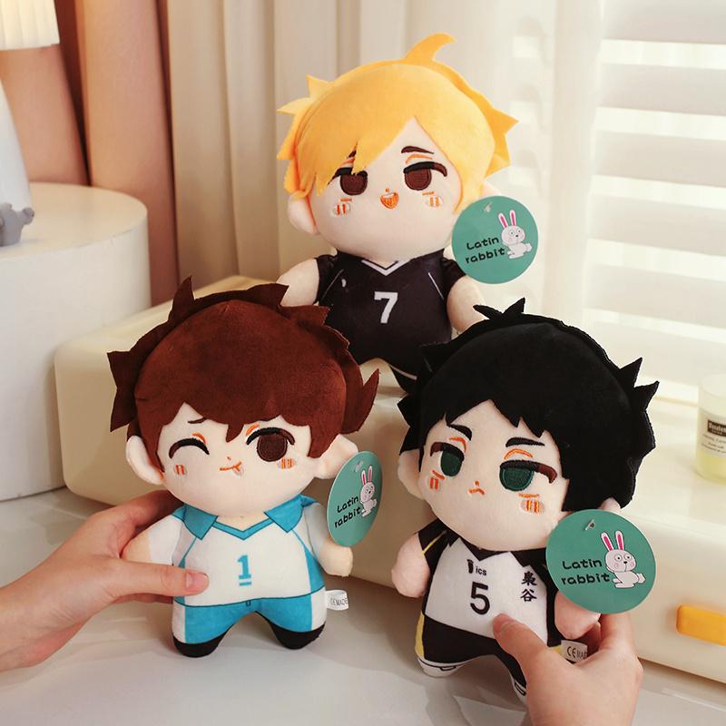 26CM Niedliches Cartoon Haikyuu Plüschtier Kuroo Tetsurou Oikawa Tooru Kei Tsukishima Tobio Kageyama Volleyball Kuscheltier Geschenke