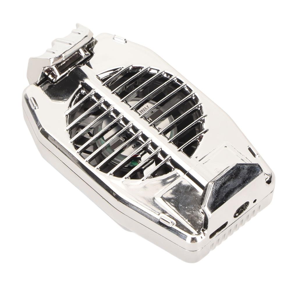 Phone Cooler Cell Cooling Fan Portable Super Silent Retractable Clip Mobile Phone Radiator Cooler for Gaming Live