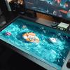 Anime Sinchan Color Mouse Pad Large Gaming Table Cushion Non-slip Laptop Tablet Big Mousepad XXL Mat Mini PC Playmat With Lock edge