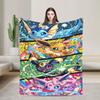 Bulbasaur Bloom Manga Blanket Quality Warm  Bedding Throws Winter Students Couch Chair Sofa Bed Fashion Bedspread
