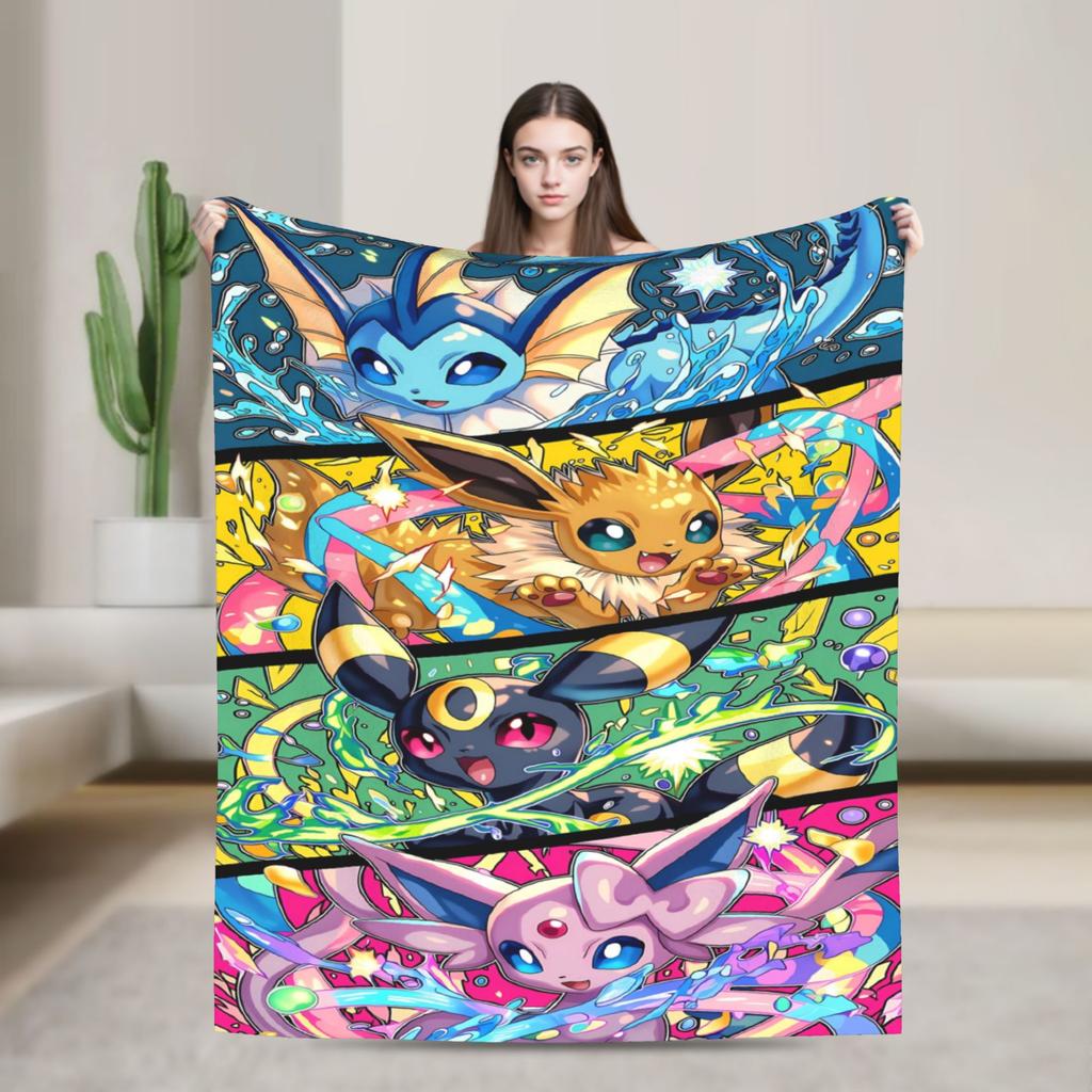 Bulbasaur Bloom Manga Blanket Quality Warm  Bedding Throws Winter Students Couch Chair Sofa Bed Fashion Bedspread