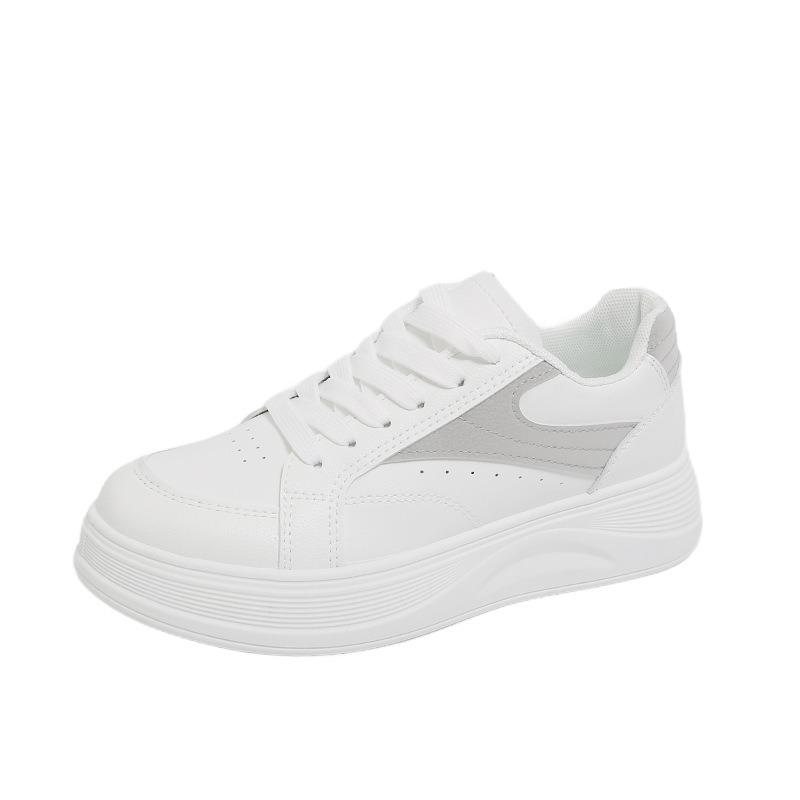 Autumn New Breathable Little White Shoes Female Students Platform Versatile Casual Sports Board Shoes