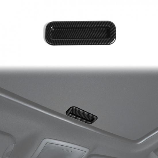 Roof Window Grab Handle Trim Cover for Dodge RAM 10+ Carbon Fiber Accessories