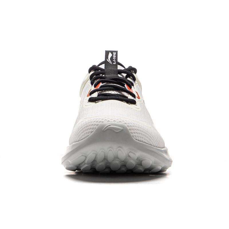 Li-Ning Comfortable Fashion Non-Slip Wear-Resistant Low-Top Casual Running Shoes Men sneaker Cloud-White ARSV121-1