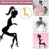 High Heels Lady Girl Acrylic Cake Topper Durable High Heels Lady Decor For Home Party Cake Decor
