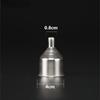 Funnel 2 inch Stainless Steel Portable Mini Small Mouth Funnels Bar Wine Flask Universal Long-mouth Funnel Kitchen Accessory