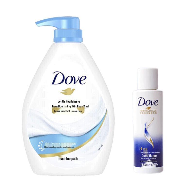 Dove Gentle Revitalizing Shower Gel & Shampoo Combo