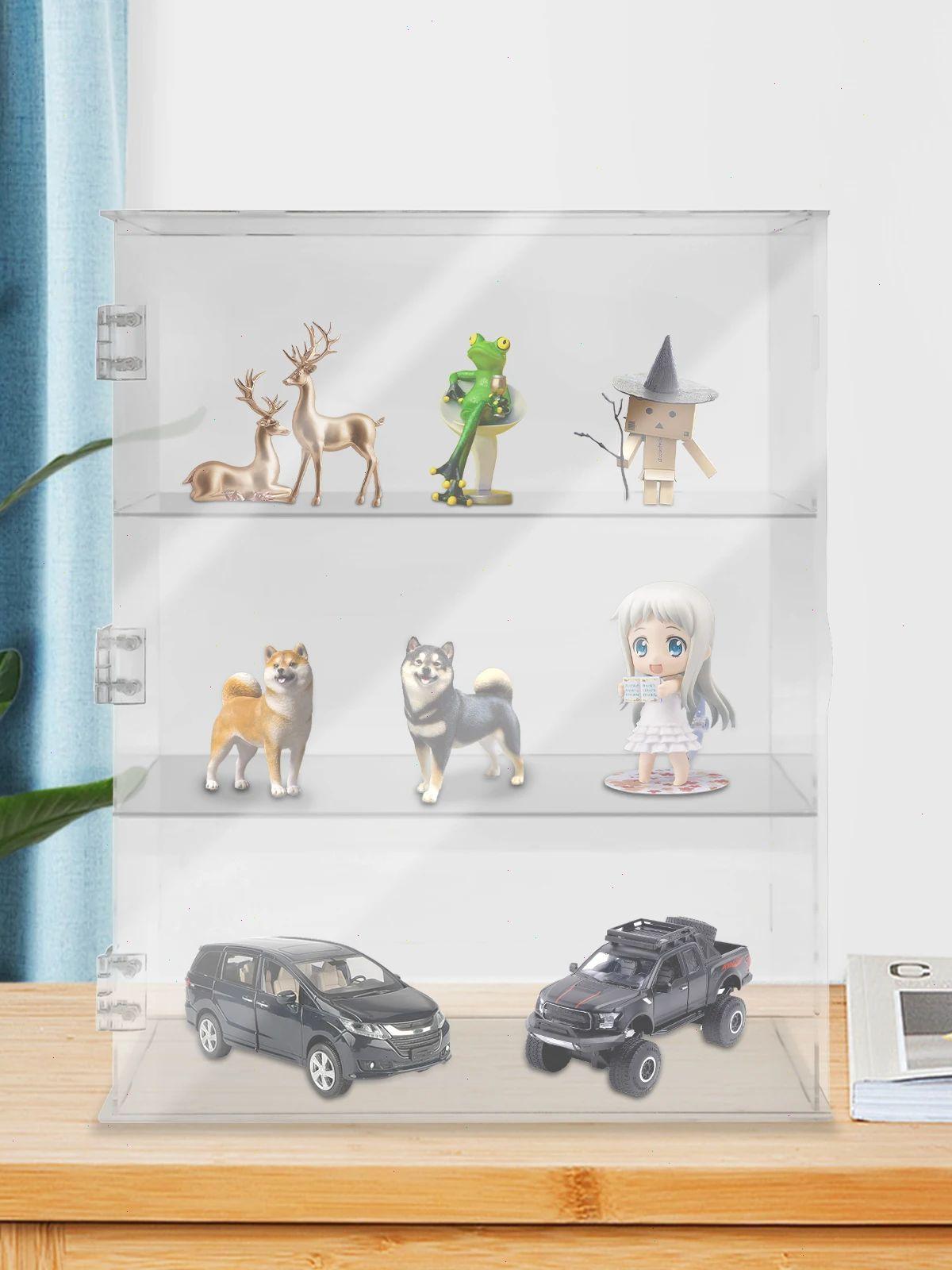 

Display Box Bakery Pastry Display Case 3-layer acrylic display box Display Shelf Cake Cupcake Retail Display (B Type:14inch) чистий