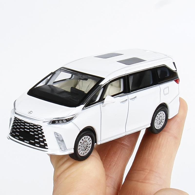 1:64 Lexus LM500h 2023 MPV Alloy Car Diecasts & Toy Vehicles Car Model Miniature Scale Model Car For Children