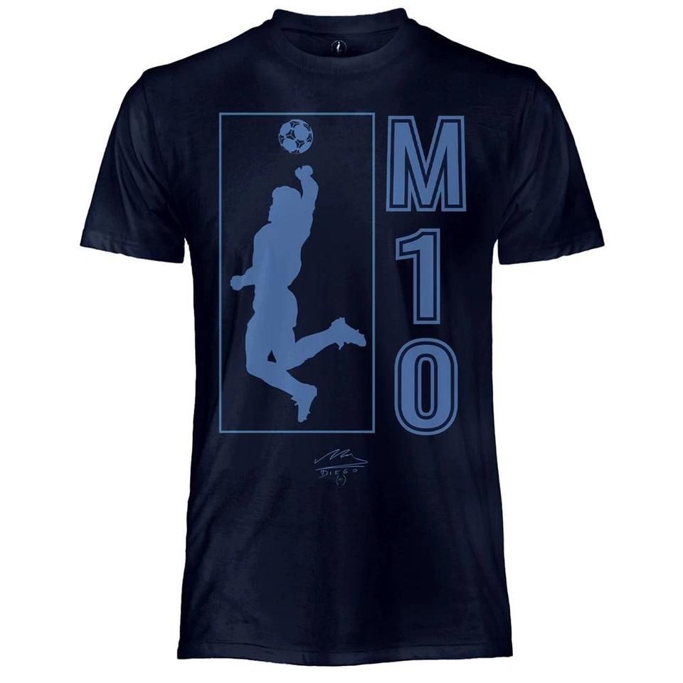 Diego Armando Maradona M10 Original Official Dios T-Shirt D10S- S