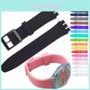 Correa de Silicona Duradera de Repuesto Para Reloj Swatch 16mm 17mm 19mm 20mm