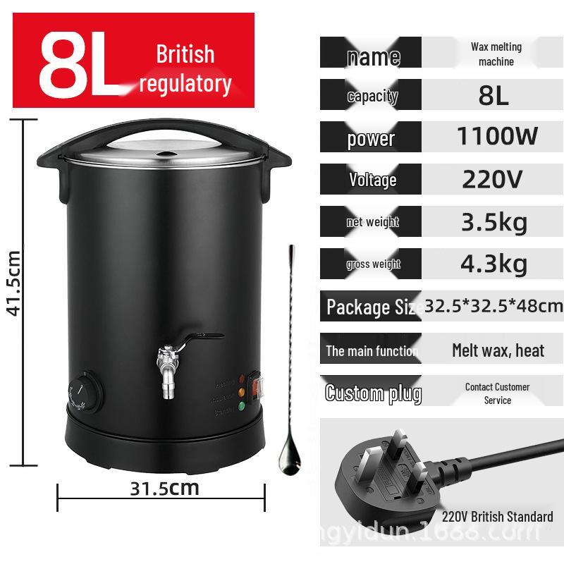 European & American Standard Stainless Steel Beauty Salon Wax Melting Machine