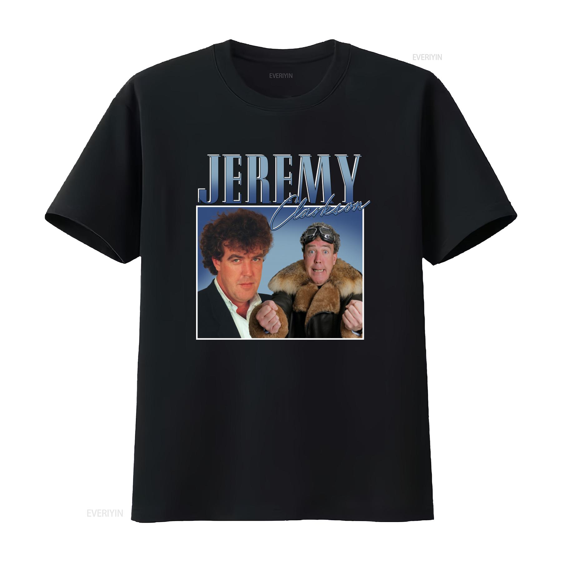 

Jeremy Clarkson Appreciation T Shirt Stylish Design for Car Enthusiasts vintage Washed Versatile Unisex Soft Breathable fashion 4XL