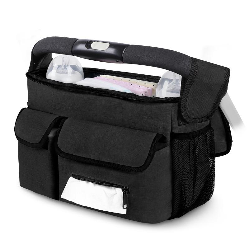 1pcs Mom's Baby Stroller Hanging Organizer Outdoor Waterproof Portable Oxford Cloth Storage Bag Furniture Supplies Portable Bags