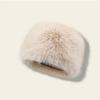 Warm and environmentally friendly fur hat for women, autumn and winter cold protection ear protection bucket hat