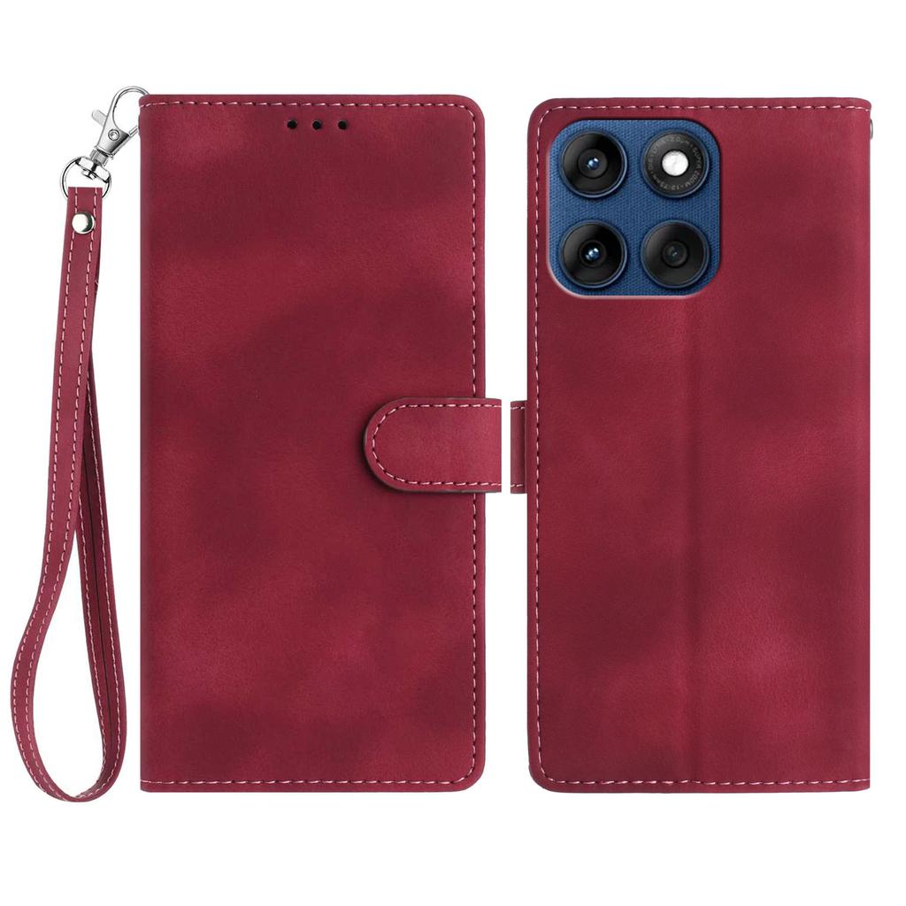 For Motorola Moto E13 E20 G05 G54 Edge 40...Wallet Style Frosted Leather Phone Case, Multi-Card Slots & Stand, Shockproof Protective Cover (8 Colors)
