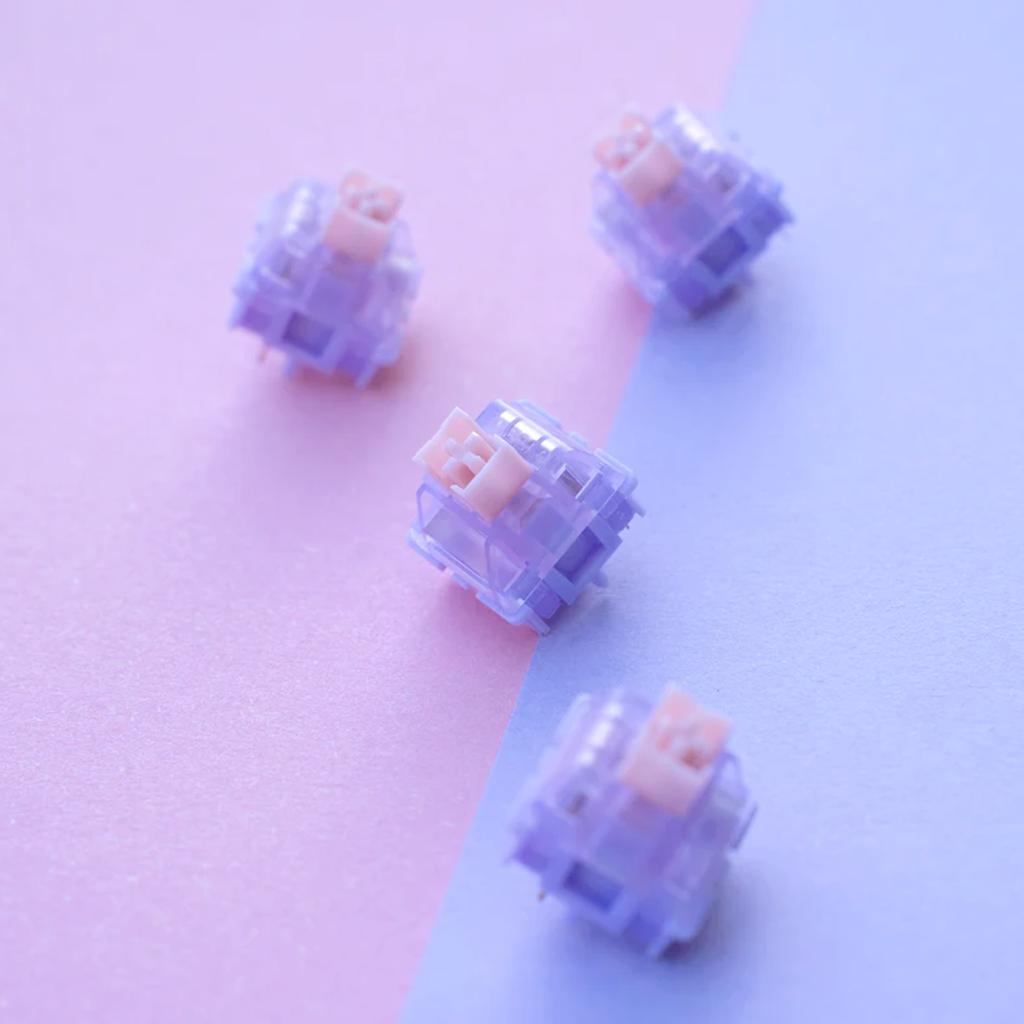 OUTEMU JING Silent Switch Linear 39 Gf Silent Switches P1 PC 3.8MM Lubricated Mechanical Keyboard Custom OUTEMU Silent Switch
