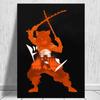 Demon Slayer Poster Cartoon Character Wall Art Canvas Painting and Print Modern Living Children's Room Decoration Paintin