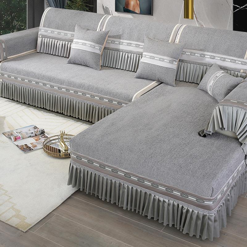Sofa Cushion, All-season Universal, Schneider Non Slip Seat Cushion, Sofa Cover, Full Package, European Style Sofa Cover, Cloth Towel, Non Slip