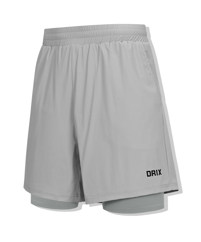 DRIX 2In1 Active Leggings Multi Shorts_5 Colors