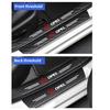 AAIL1 carbon fiber car sticker auto door threshold waterproof fit For Opel Astra j Insignia Astra g Corsa Zafira b Mokka Vivaro Meriva