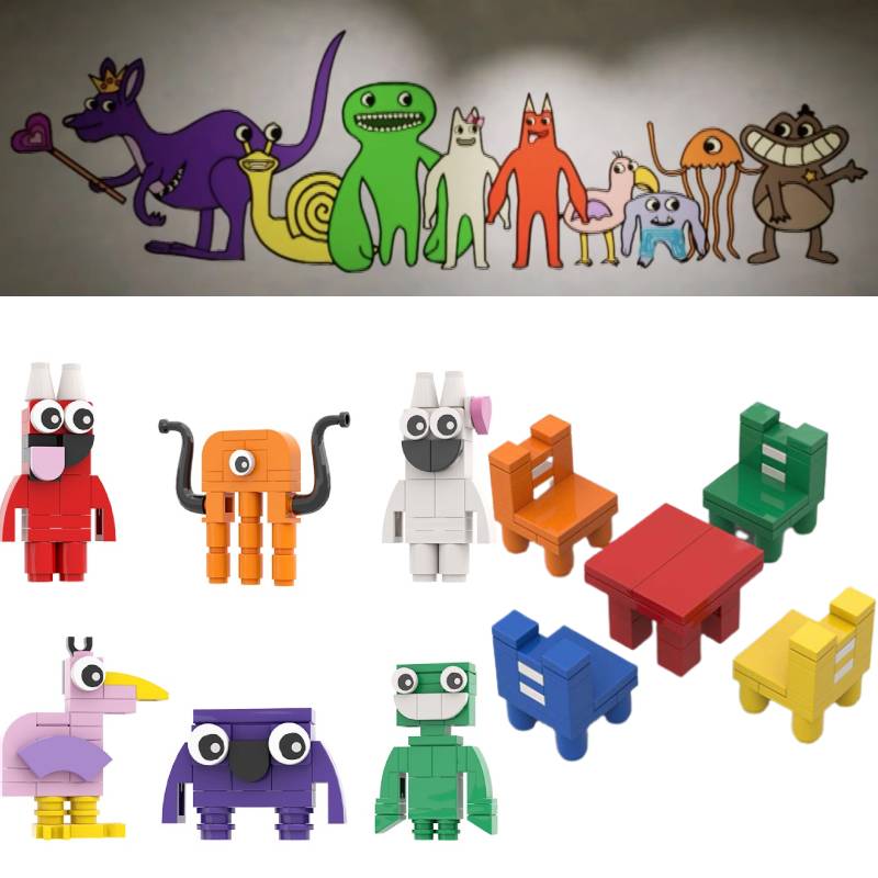 Banban Ganten Of Horror Game Building Blocks Childrens Educational Set Toys