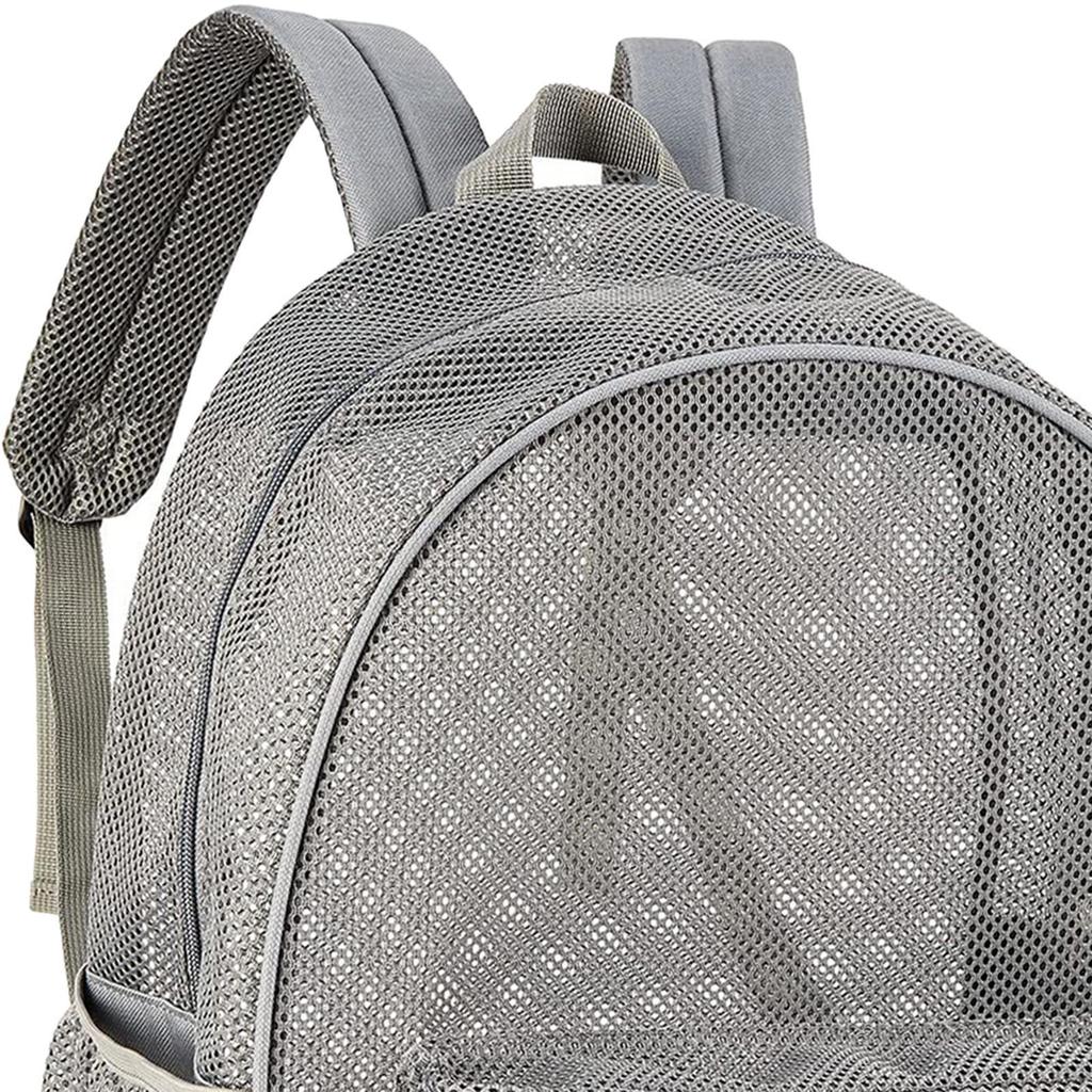 Mesh Backpack Beach Stylish Lightweight Rucksack Multifunctional Gym Bag Sports for