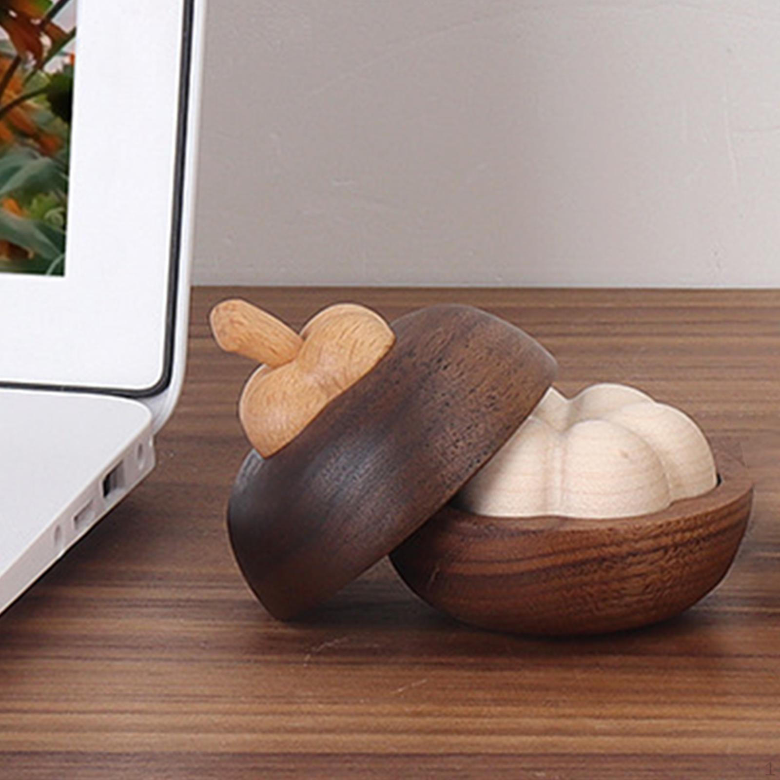 

Wooden Car Diffuser Mangosteen Oil Durable Ornament Portable Creative Fragrance