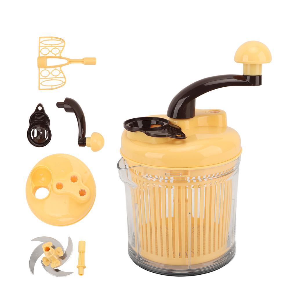 Ruční klikový sekáček na potraviny 3 převodovky Ruční klikový odstředivkový odstředivkový kráječ zeleniny na maso Fazole Česnek