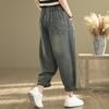 Letní volné široké harémové kalhoty pro ženy 2025