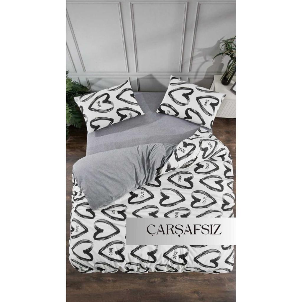 Doppelbett-Bettbezug-Set [ohne Laken]